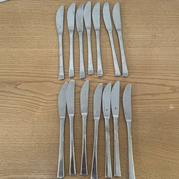 Vtg WMF Cromargan Germany Stainless Steel Flatware Set 52 Pieces w Seafood Forks - Picture 5 of 15